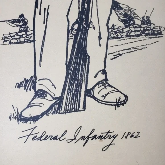 Vintage 1960s Sperry Soldier Lithographs - Picture 8 of 10